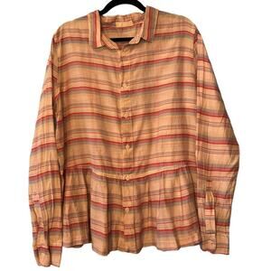 CP Shades Multicolor Striped Button Down Shirt